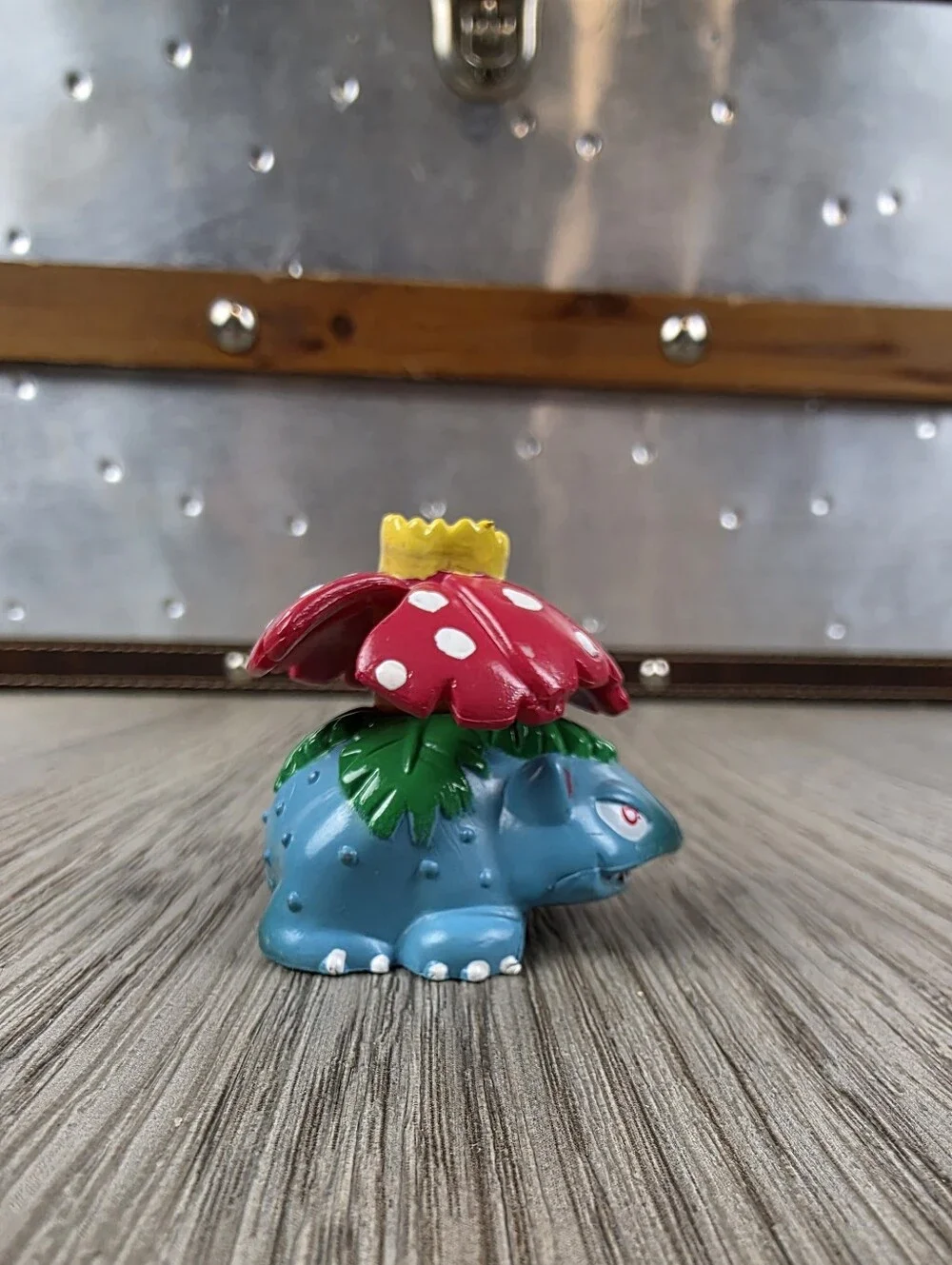 Pokémon Venusaur Auldey TOMY 1.5” Mini Figure Vintage Collectible